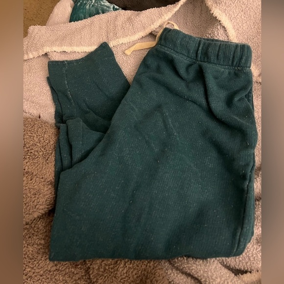 Universal Threads Turquoise Sweats - Picture 2 of 5